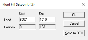 Fluid Fill Setpoint